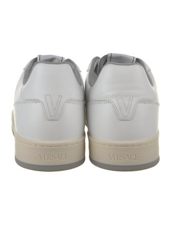 Versace Leather Printed Sneakers