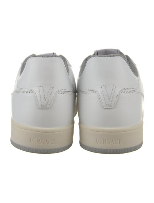 Versace Leather Printed Sneakers