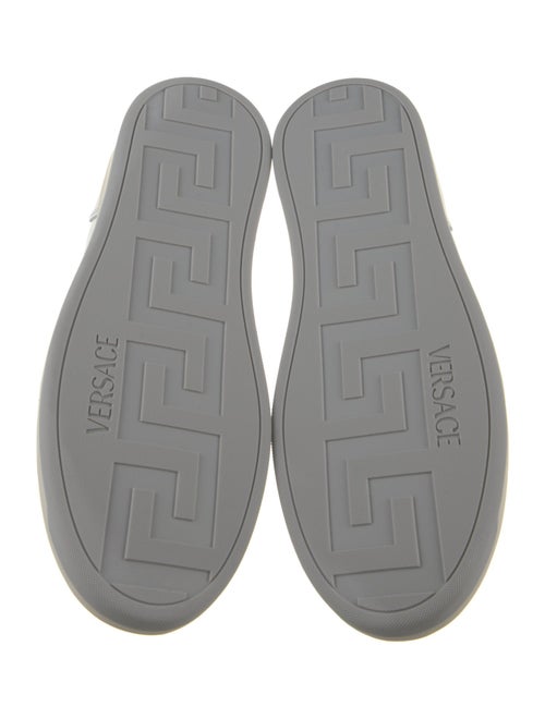 Versace Leather Printed Sneakers