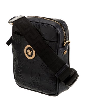 Versace Leather Crossbody Bag