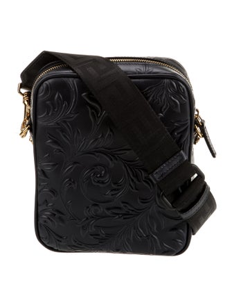Versace Leather Crossbody Bag