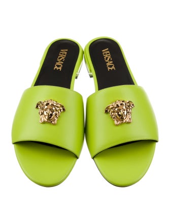 Versace Leather Slides