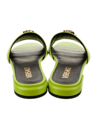 Versace Leather Slides