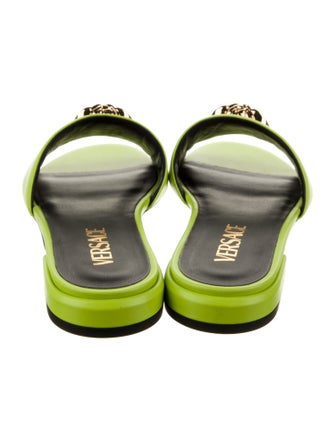 Versace Leather Slides