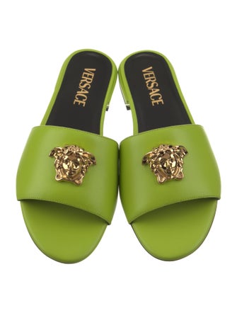 Versace Leather Slides