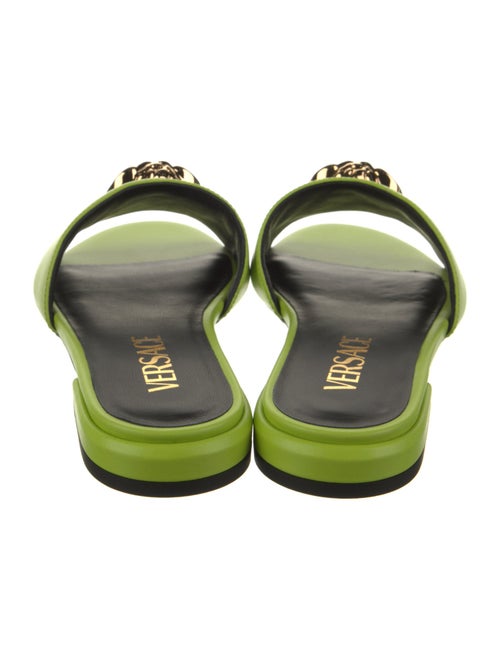 Versace Leather Slides
