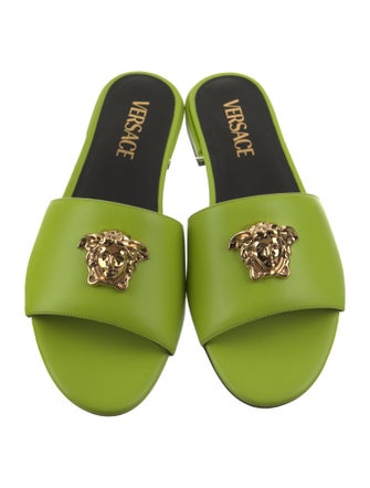 Versace Leather Slides