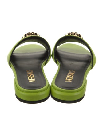 Versace Leather Slides