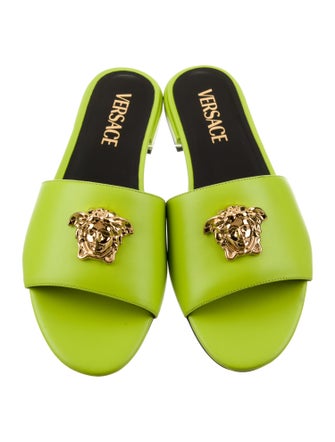 Versace Leather Slides