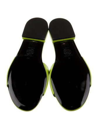 Versace Leather Slides