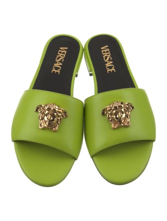 Versace Leather Slides