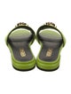 Versace Leather Slides