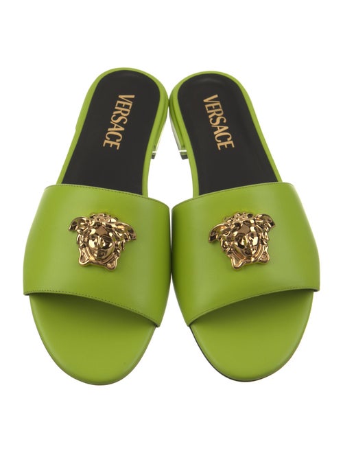 Versace Leather Slides