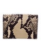 Versace Snakeskin Animal Print Wallet