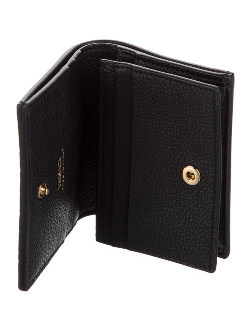 Versace Snakeskin Animal Print Wallet