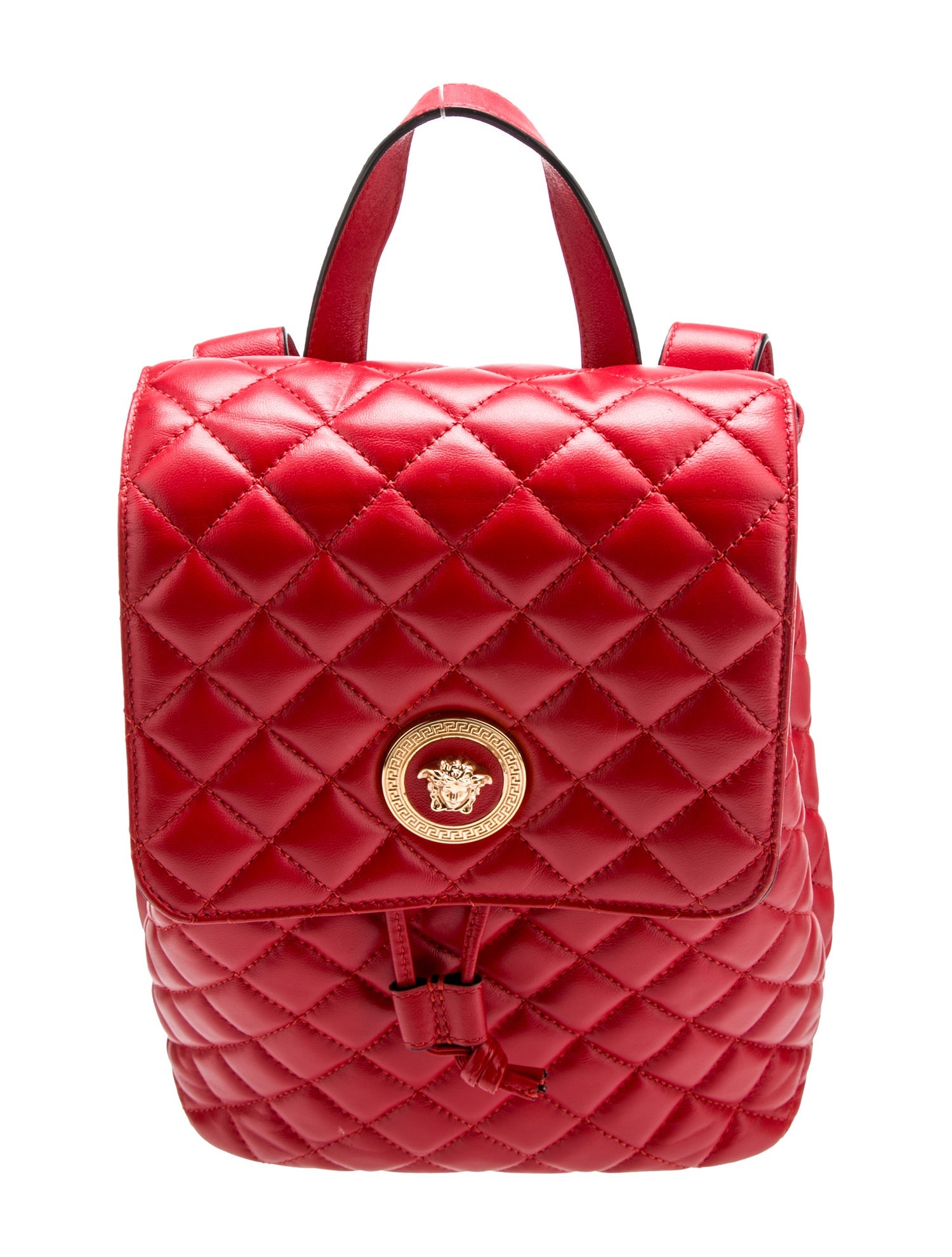 Versace Leather Backpack