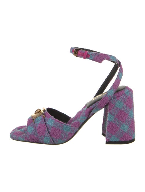 Versace Animal Print Sandals