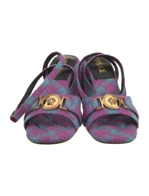 Versace Animal Print Sandals