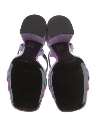 Versace Animal Print Sandals