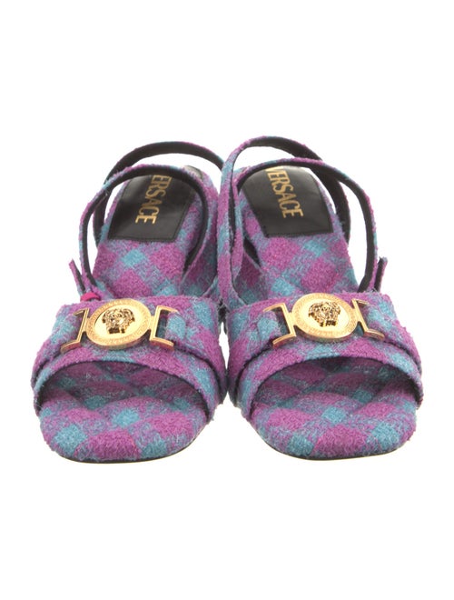 Versace Animal Print Sandals