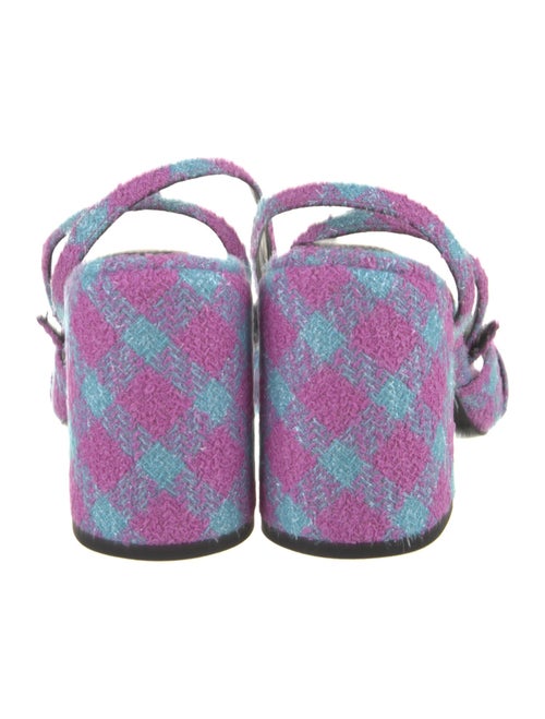 Versace Animal Print Sandals