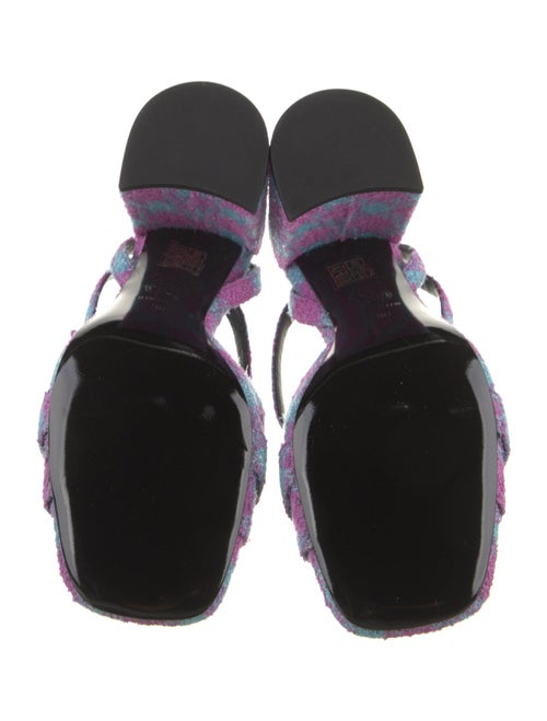 Versace Animal Print Sandals