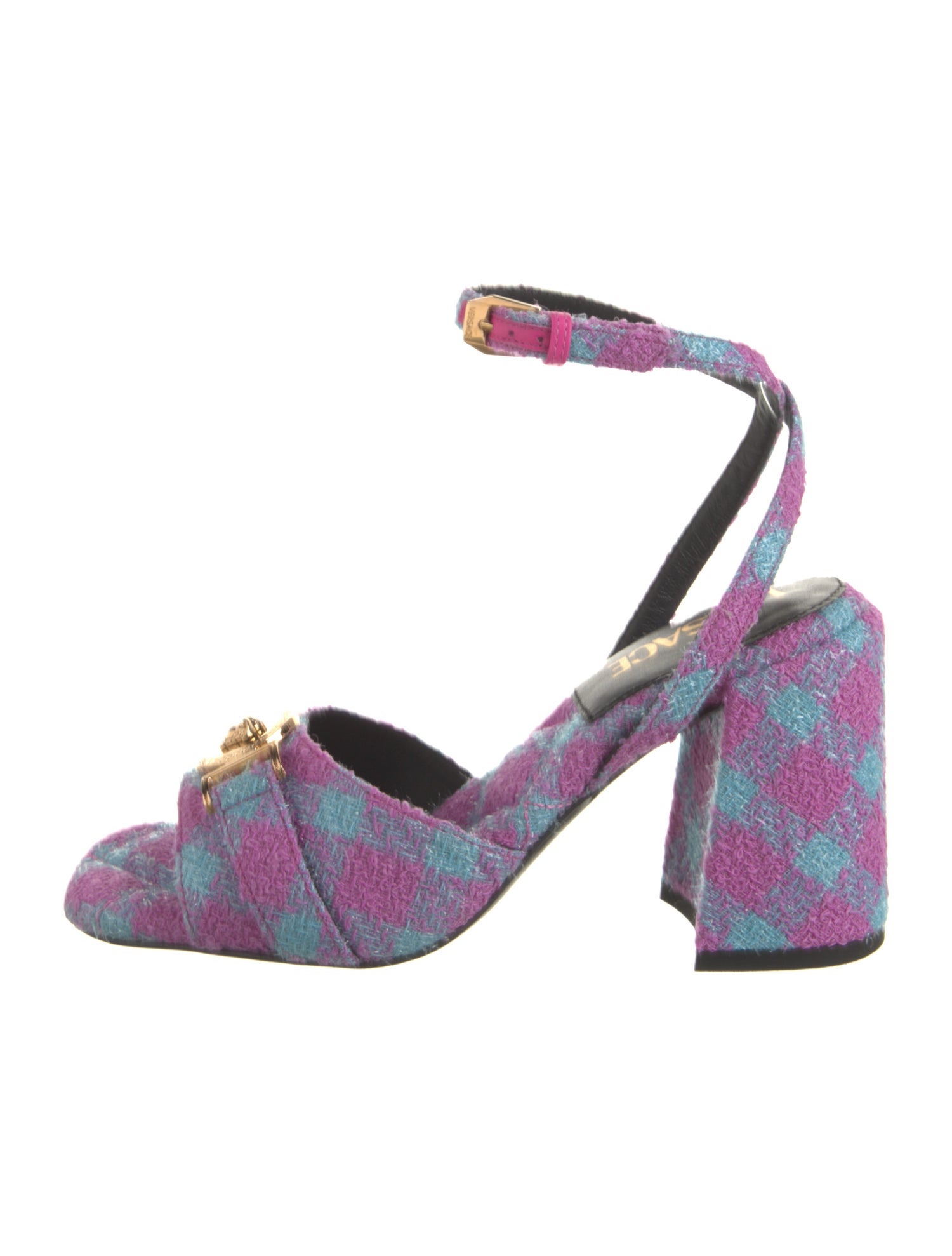 Versace Animal Print Sandals