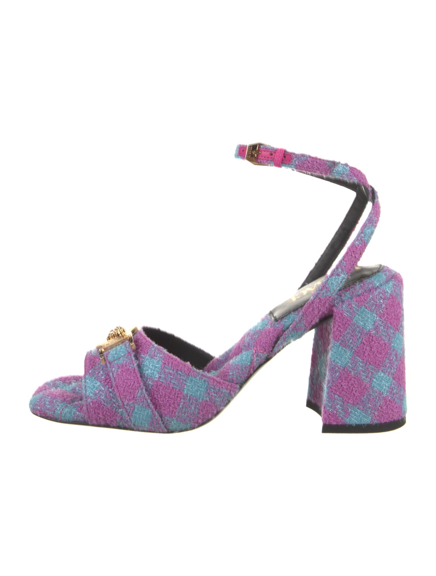 Versace Animal Print Sandals