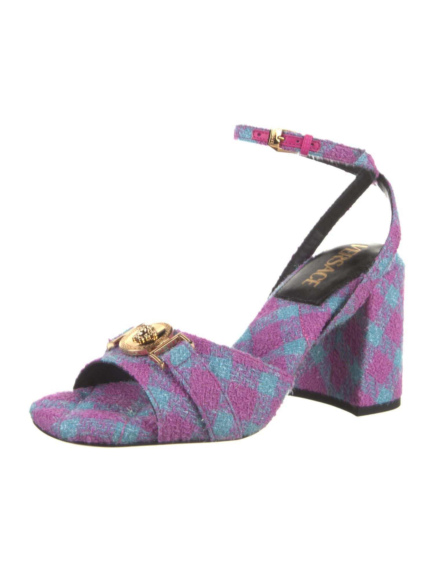 Versace Animal Print Sandals