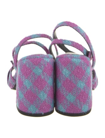 Versace Animal Print Sandals