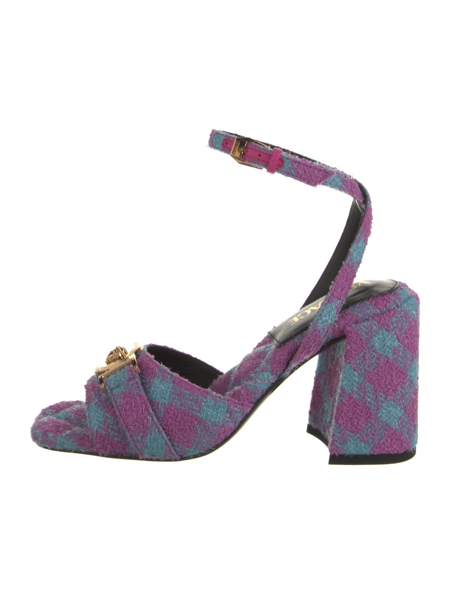 Versace Animal Print Sandals