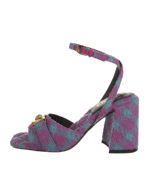 Versace Animal Print Sandals