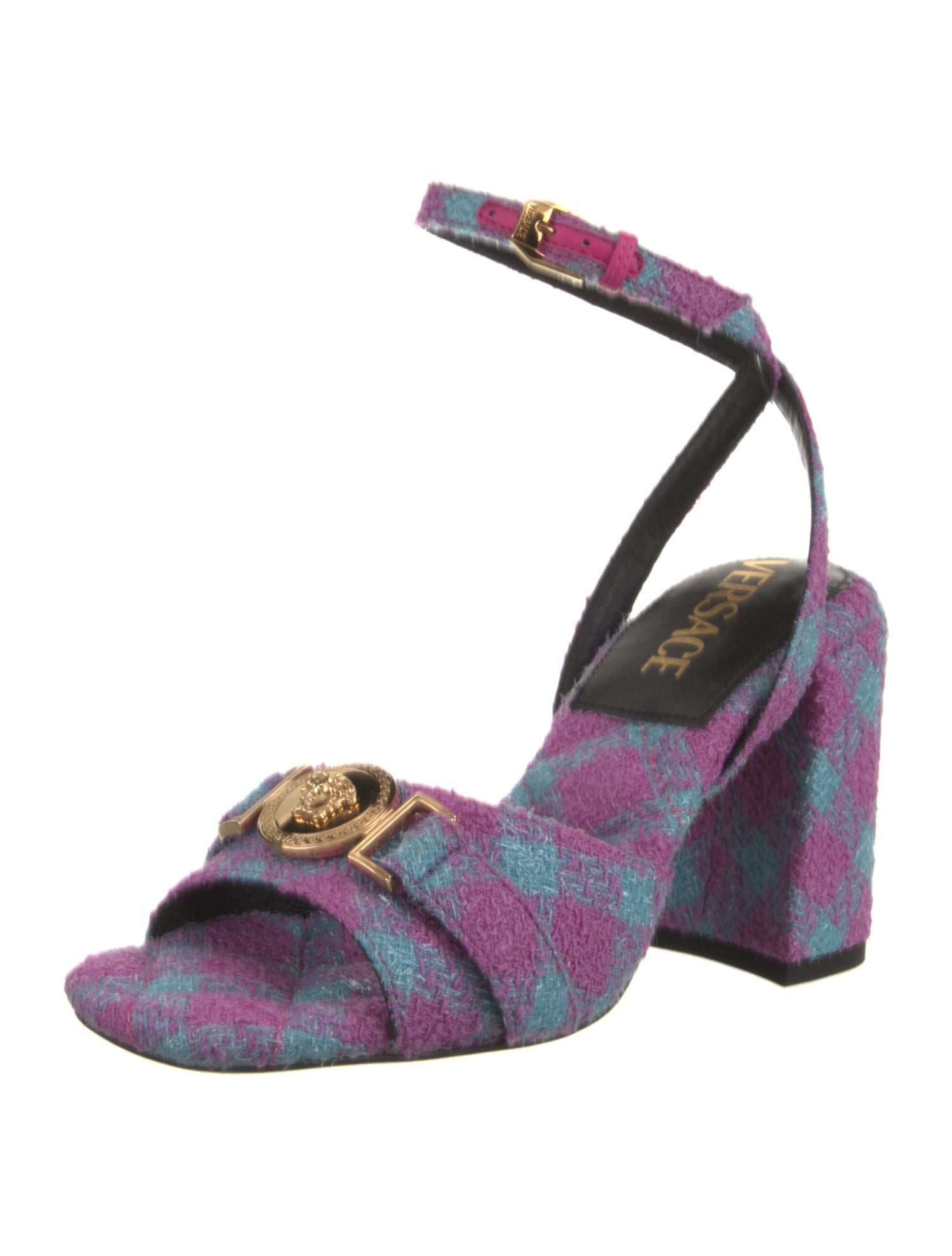 Versace Animal Print Sandals