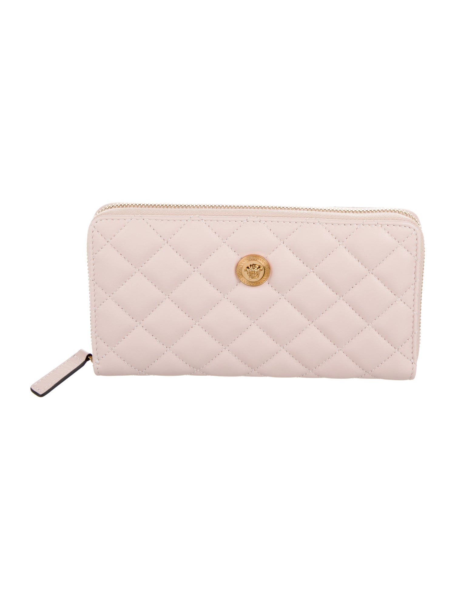 Versace Leather Continental Wallet