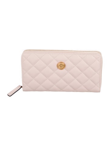 Versace Wallets Leather Continental Wallet