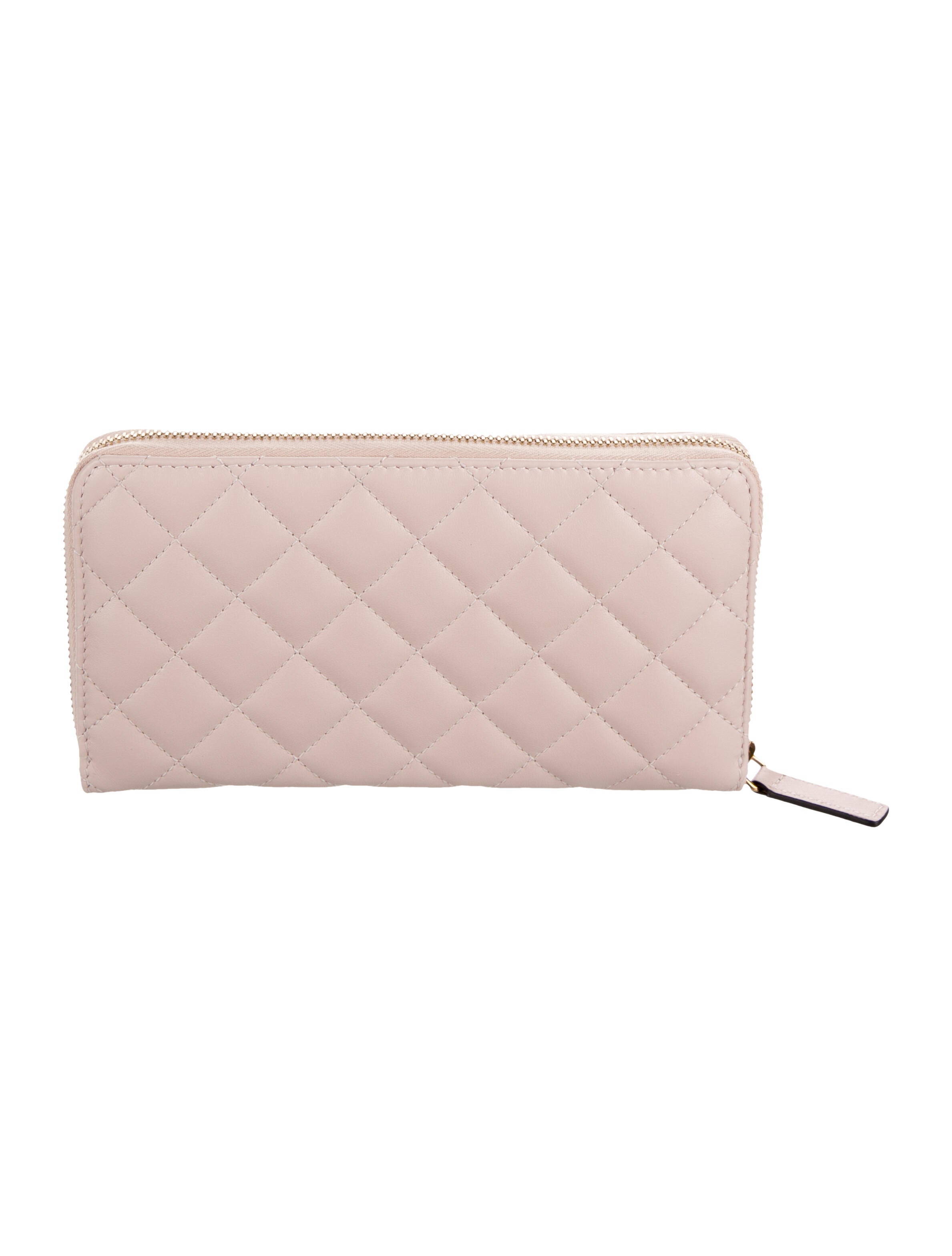 Versace Leather Continental Wallet