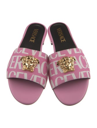 Versace Canvas Printed Slides