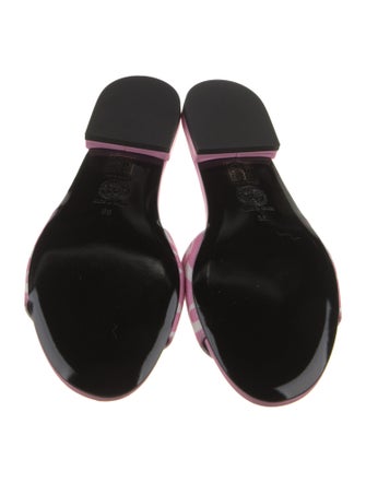 Versace Canvas Printed Slides