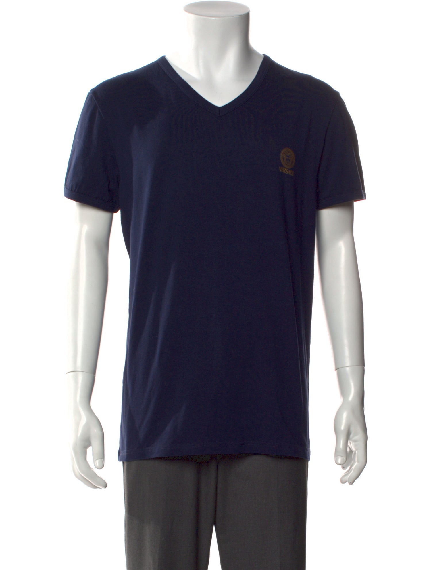 Versace V-Neck Short Sleeve T-Shirt w/ Tags