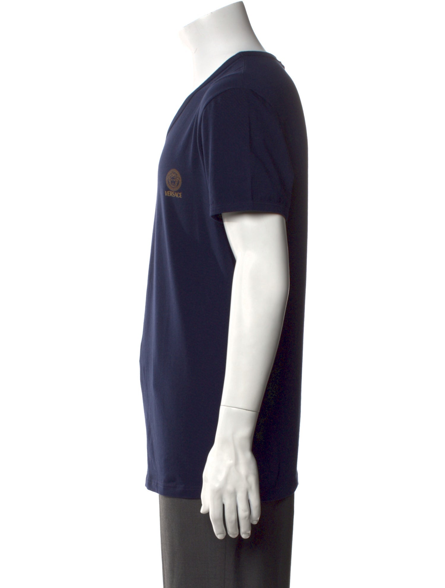 Versace V-Neck Short Sleeve T-Shirt w/ Tags