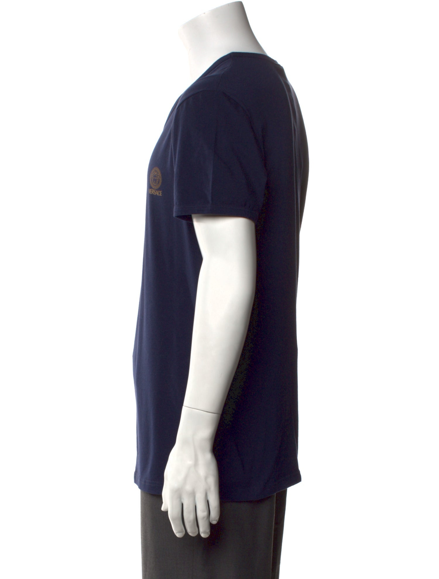 Versace V-Neck Short Sleeve T-Shirt w/ Tags