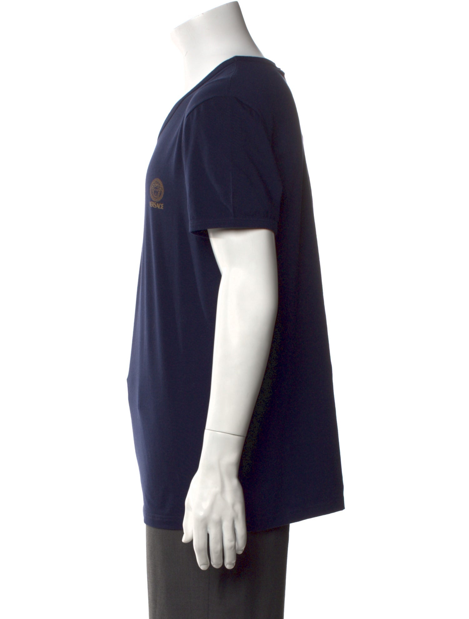 Versace V-Neck Short Sleeve T-Shirt w/ Tags