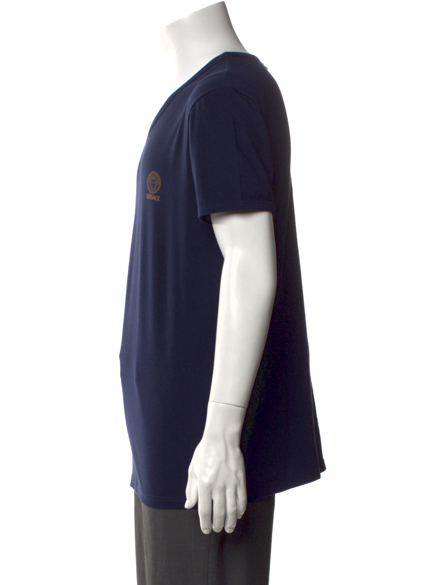 Versace V-Neck Short Sleeve T-Shirt w/ Tags