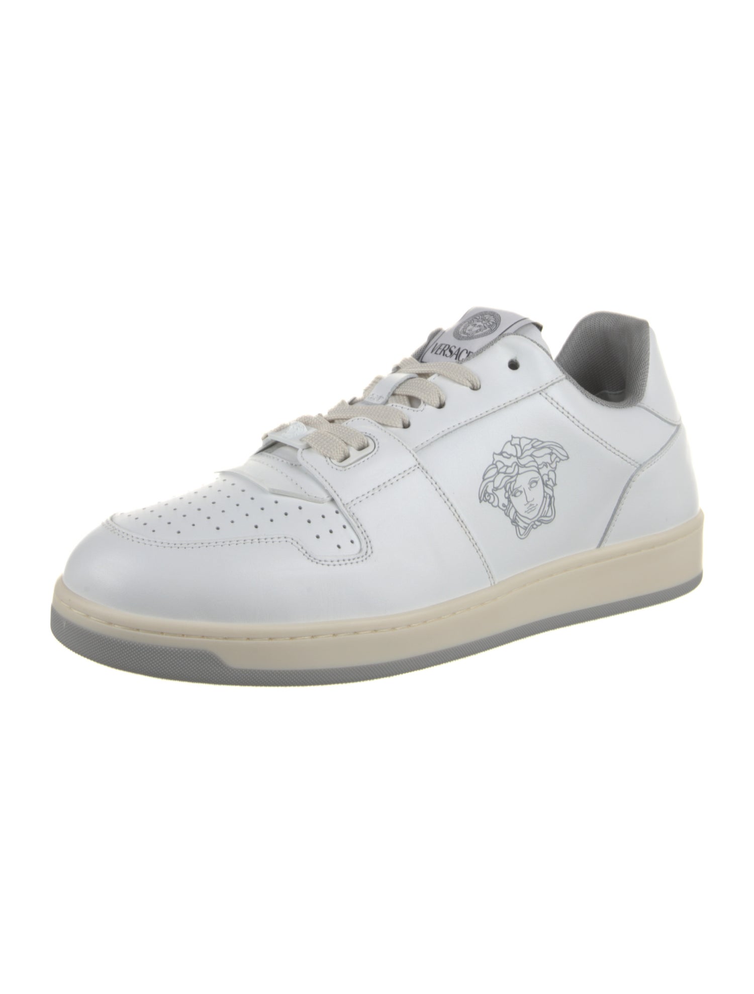 Versace Leather Sneakers