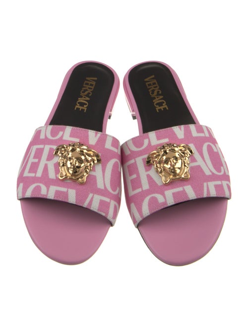 Versace Canvas Printed Slides