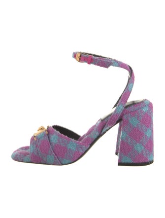 Versace Animal Print Sandals