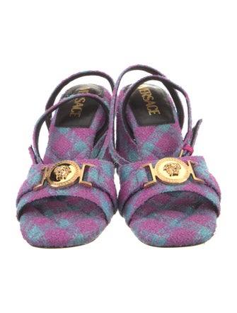 Versace Animal Print Sandals
