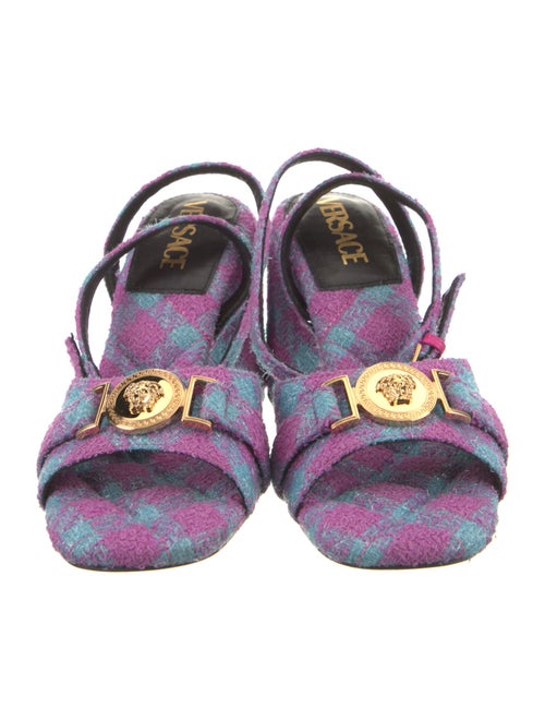 Versace Animal Print Sandals
