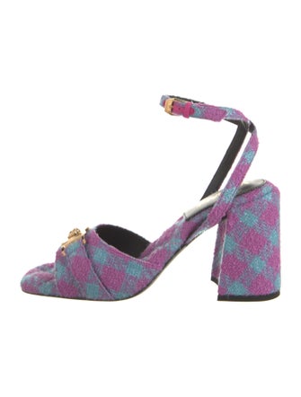 Versace Animal Print Sandals