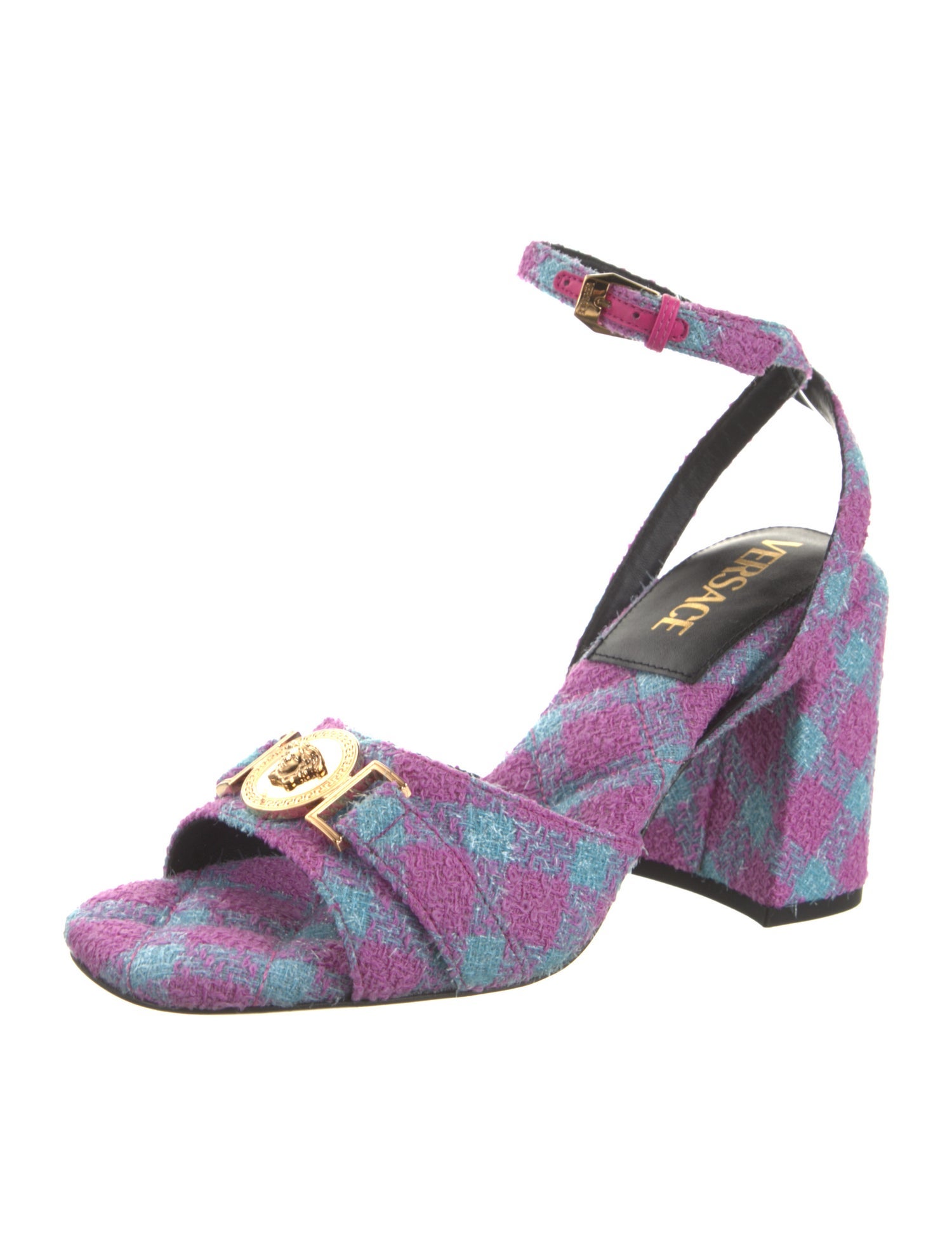 Versace Animal Print Sandals